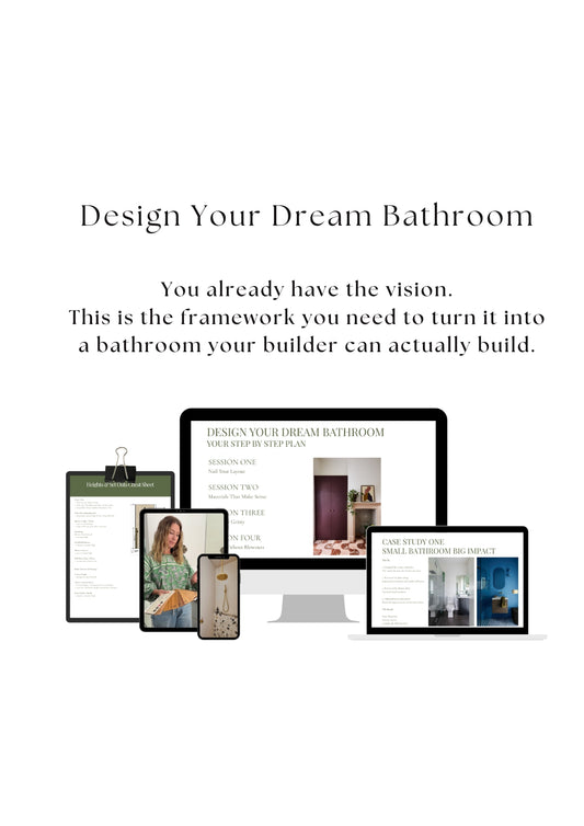 Design Your Dream Bathroom