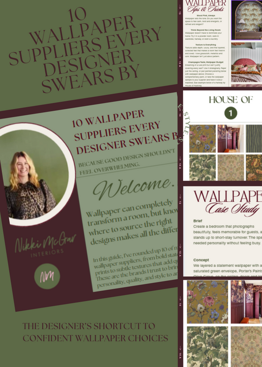 Wallpaper guide by a designer. Best Wallpapers. 10 Wallpaper Suppliers Every Designer Swears By